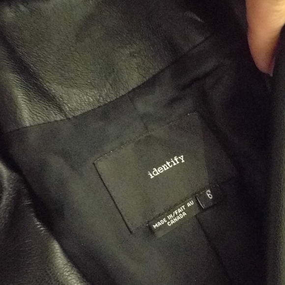 Beautiful genuine leather jacket by Identify - Picture 8 of 13